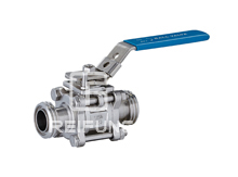 Three Chip Package All Threaded Ball Valve